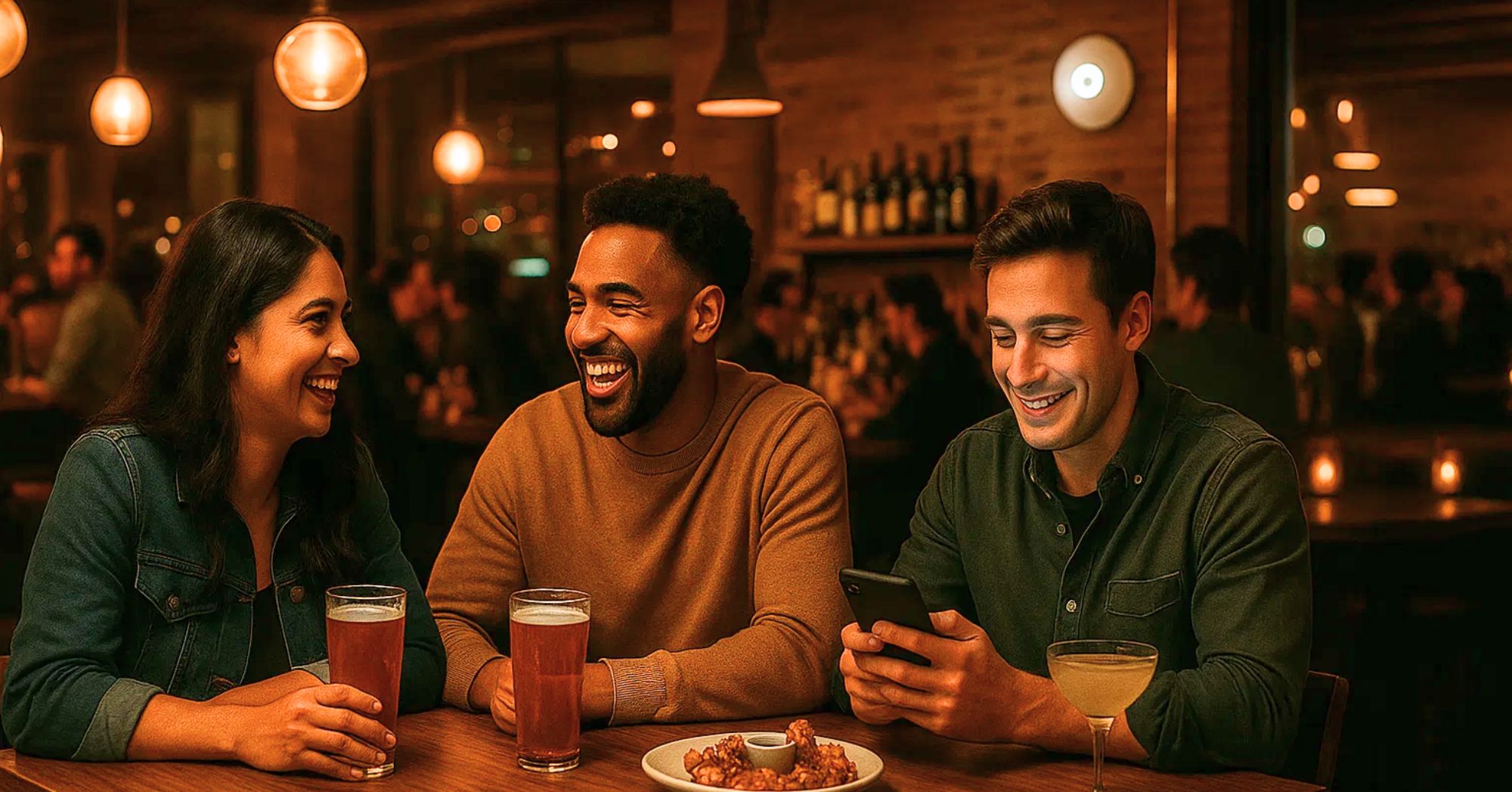 Several guests enjoying excellent indoor connectivity through LongFi Solutions.