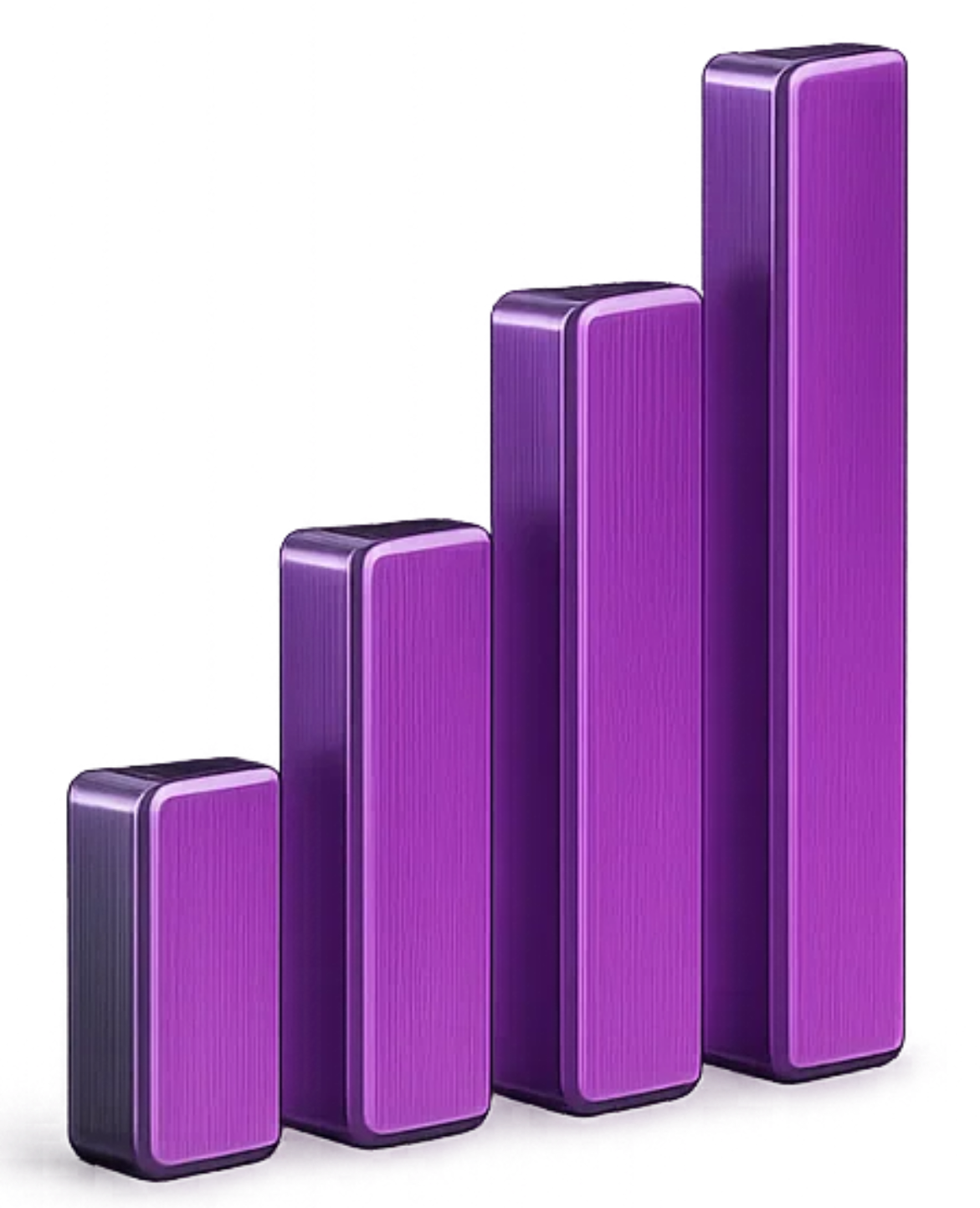 Full cellular signal bars with a checkmark representing strong indoor connectivity for employees